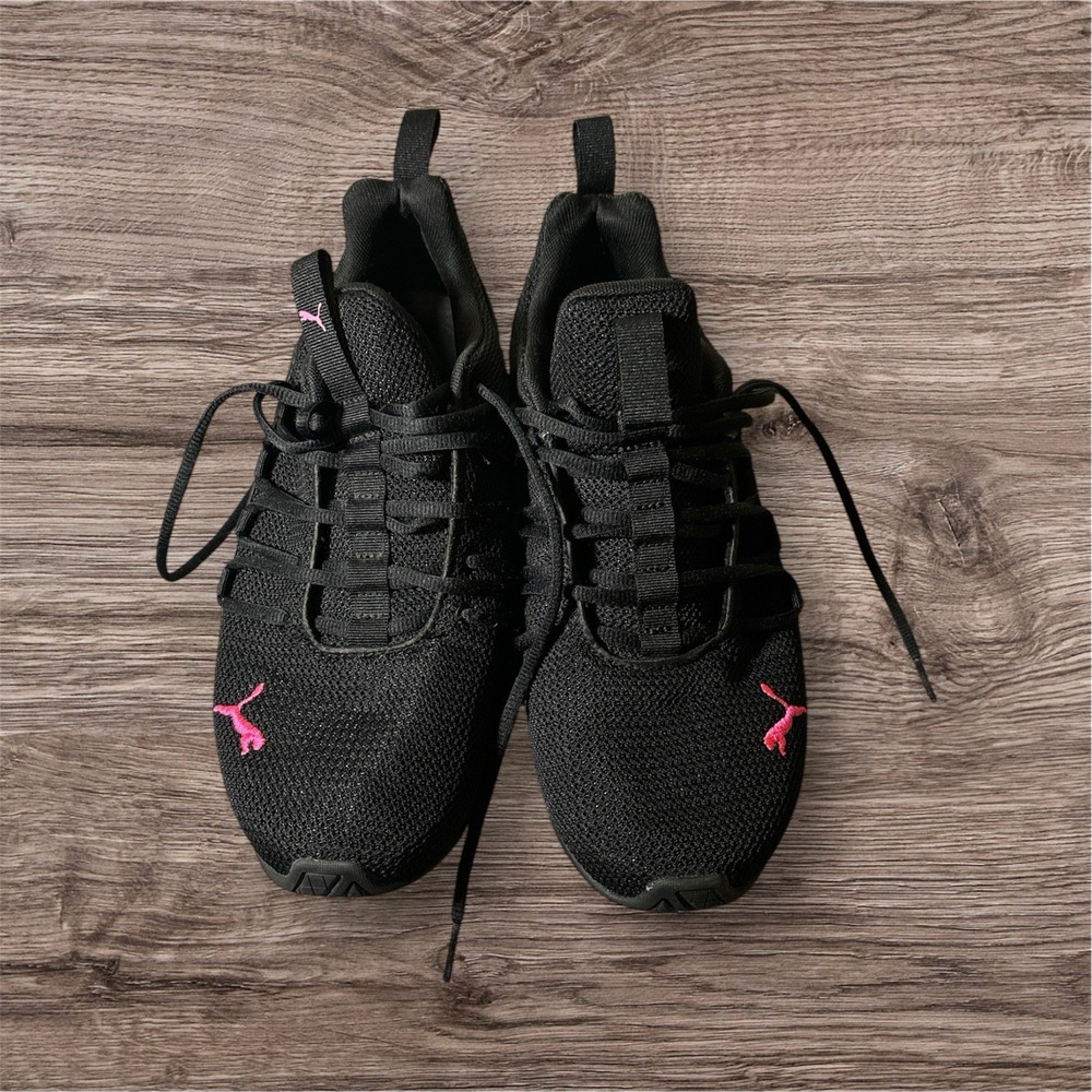 Size US 11‎  EU 42.5 - PUMA Riaze Prowl Rainbow Black Luminous Pink W